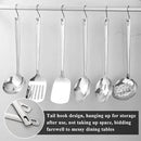 Evanda Kitchen Utensils Set 6pcs, Stainless Steel Cooking Utensils Set, Heavy Duty Kitchen Tools Spatulas Set, Home Essentials Kitchen Gadgets Accessories by CozyNest Decor