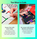 Evo Classroom Kit (18 Bots): Interactive Coding Robot, Kids Ages 5+, Includes 18 Evo Robots, Color Code Markers, Charging Cradle, Bot Stickers, Access to 700+ STEAM Lessons, Educators & Parents by TinyTreasures Baby Boutique