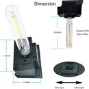 GOODFOEVER 4 Pack Solar Lights for Outdoor Fence and Wall, Waterproof by GreenHaven Gardens