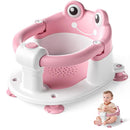 Baby Bath Seat for Babies 6 Months & up Non-Slip Toddler Bath Seats for Sitting Up Infant Bathtub Chair with Suction Cups and Soft Cushion for Baby Shower Tub Seat by TinyTreasures Baby Boutique