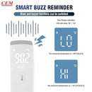 CEM DT-8807S FDA CE Digital Thermometer for Adults and Kids, No Touch Forehead Thermometer for Baby, 2 in 1 Body Surface Mode Infrared Temperature Gun with Fever Alarm and Instant Accuracy Readings by TinyTreasures Baby Boutique