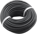 Rocky Mountain Goods Drip Irrigation Tubing - Heavy Duty Blank Drip Hose Ready for Custom Drip Irrigation Setup - Works with 1/4” Barbed Fittings - Black PVC - Easy to Use (100 Foot 1/4") by GreenHaven Gardens