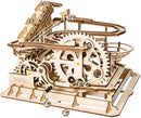ROKR 3D Wooden Puzzles Marble Run Set - Mechanical Model Kit for Adults DIY Roller Coaster Toys Gifts for Boys/Girls (Marble Parkour) by TinyTreasures Baby Boutique