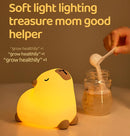 Cute Capybara Night Light, LED Capybara Lamp Rechargeable Touch Bedside Lamp,Squishy Animal Nightlight,3 Levels Dimmable,30Min Timer Nursery Night Light for Kids, Bedroom Baby Boys Girls Gifts by TinyTreasures Baby Boutique