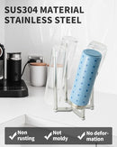 Drying Rack, Stainless Steel Kitchen Stand Holder for Bottles, Cups and Plastic Bags, Multifunctional Countertop Shelf by TinyTreasures Baby Boutique