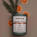 Journeyman Collection Candle, 15oz, Wooden Wick, Bergamot Cypress, Large Painted Jar by CozyNest Decor