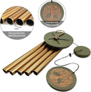 Wind Chimes for Outside,Outdoor Wind Chimes for Mother & Grandma - Large Garden Hanging Decor with Tree of Life Engraving, Perfect for Yard, Home, Christmas, Birthdays by CozyNest Decor
