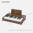 Kids Piano Keyboard, Digital Piano for Kids, Music Educational Instrument Toy, Wood Toy for 3+ Girls and Boys (Walnut, 25 Keys) by TinyTreasures Baby Boutique