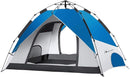 MOON LENCE Instant Pop Up Tent for 3-4 Person - Automatic Portable, Windproof for Camping, Hiking, Mountaineering by TinyTreasures Baby Boutique