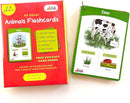 Animals and Their Babies Flashcards | Animal Sound | Animal Habitat Flashcards for Toddlers and Kids - 40 Animals - Non Tearable and Water Resistant | Reusable by TinyTreasures Baby Boutique