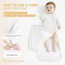 HAPIU Unisex Rayon Made from Bamboo Baby Sleep Sack TOG 1.0, 2-Way Zipper YKK, Wearable Blanket Baby by TinyTreasures Baby Boutique
