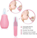 Baby Grooming Kit, Infant Safety Care Set with Hair Brush Comb Nail Clipper Nasal Aspirator,Baby Essentials Kit for Newborn Girls Boys (Pink Baby Grooming kit) by TinyTreasures Baby Boutique