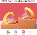 PumpMom-us 21mm Breast Shields Compatible with Medela Breast Pump Parts, Replace Flange Accessories for PersonalFit, Freestyle, Harmony, PersonalFit Flex Breast Shield by TinyTreasures Baby Boutique