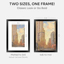 Homeforia 4x6 Picture Frame Black, High End Metal 4 x 6 Black Frames with Mat 3 x 5 for Art, 4x6 Desk Frame Matted to 3x5 inch Photo, 4 by 6 Wall or Tabletop Frames, Tempered Glass, Wall Kit, Set of 1 by CozyNest Decor