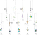 Crystal Suncatchers, RIFNY Hanging Crystals Ornament Sun Catcher with Chain, 9 Pack Glass Beads Ball Prisms Pendant Rainbow Maker for Window Home Office Garden Decoration by GreenHaven Gardens