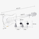 Electric Guitar Whiskey & Wine Decanter with 2 Pick