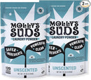 Molly's Suds Original Laundry Detergent Powder | Clean Laundry Detergent Powder for Sensitive Skin | Simple, Effective Ingredients, Stain Fighting | 240 Loads (Unscented) by CozyNest Decor