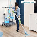 Broom And Mop Holder Put Wet Movable Floor-Mounted Mop Rack Floor Standing Cleaning Tool Cart Storage For Garden Garage Schools, Hospitals, Factories, Hotels,Property Companies by CozyNest Decor