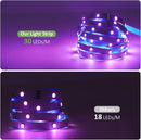 NOVOSTELLA 20ft RGB Smart LED Strip Lights Kit, Music Sync APP RGB Color Changing Flexible Dimmable 180 Units SMD 5050 LEDs Tape with 24 Key Remote, LED Ribbon for Home Lighting Kitchen Bar, 24V by TinyTreasures Baby Boutique