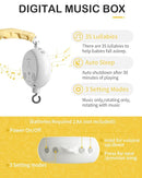 FEISIKE Baby Crib Mobile with 35 Lullabies, 3 Modes Rotation & Music, Soother Toy Adjustable Volume, Sport-Themed Nursery Decor Musical Mobile for Crib or Bassinet by TinyTreasures Baby Boutique