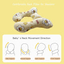 Baby Neck Pillows, Comfortable Baby Travel Head Neck Support Pillow for Car Seat Stroller Pushchair, Soft PP Cotton Travel Pillow for 0-1 Year Old Toddler Infant Newborn, Bee by TinyTreasures Baby Boutique