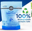 Fuller Brush Toilet Bowl Cleaner Pods - Water Soluble Tablet Cleansers, Cleans Descales & Refreshes Bathroom Toilets Removes Odors Soils & Stains Light Fresh Scent Ideal for Homes & Businesses 1-Pack by CozyNest Decor