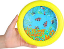 Musfunny Ocean Drum Wave Bead Drums Gentle Sea Sound Music Gift Musical Educational Sea Sound Drum Tool for Kid Child Baby (Yellow) by TinyTreasures Baby Boutique