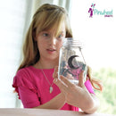 Pinwheel Crafts Fairy Lantern Toy for Kids Age 6-8 8-12+ Years - Make Your Own Night Light - Fairy Jar Gift for Girls with Led Light - Arts and Crafts Kit for Kids by TinyTreasures Baby Boutique