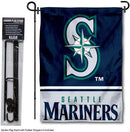 WinCraft Seattle Baseball Garden Flag with Stand Holder by GreenHaven Gardens