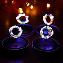 Solar Mason Jar Lid Lights, 10 Pack 30 LED Waterproof String Fairy Star Firefly Jar Lids Lights with Hangers for Patio Garden Yard Lawn Party Wedding Christmas Decoration (Jars Not Included) by GreenHaven Gardens