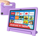 10.1" Kids Tablet Android 14 | 64GB Octa-Core 8GB RAM | Shockproof Case & Parental Control | 12H Fast Charge | HD Display w/Google Kids Space & Educational Apps | WiFi 6/Bluetooth/GPS | Ages 3-12 by TinyTreasures Baby Boutique