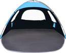 NXONE Beach Tent Sun Shade Shelter for 3/4/6 Person Person with UV Protection, Extended Floor, 3 Mesh Roll Up Windows & 8.0/8.5mm Fiberglass Rods丨Carry Bag Included by TinyTreasures Baby Boutique