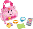 Fisher-Price Baby & Toddler Toy Laugh & Learn My Smart Purse with Lights, Learning Songs & 5 Accessories for Infants Ages 6+ Months by TinyTreasures Baby Boutique