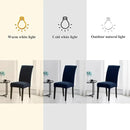 Joccun Chair Covers for Dining Room Set of 2,Dining Chair Slipcovers Stretch Dining Room Chair Covers Seat Protector,Washable Parsons Chair Cover for Home,Hotel,Banquet(Navy,2 Pack) by CozyNest Decor