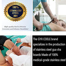 Professional Muscle Scraper Tool Set, Stainless Steel IASTM Tools with Case, 4-Piece Scraping Tool Physical Therapy Massage Set by CozyNest Decor