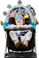 Travel Arch Bassinet Mobile Toys for Infant & Toddlers,Clip on Stroller Toy Crib Accessory & Pram Activity Bar Toy for Indoor and Outdoor (Elephant) by TinyTreasures Baby Boutique