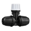 Upgraded Micro Spray Irrigation Drippers, 24 Pieces Three-Way Atomizing Nozzle Fitting for 1/4 Inch Tubing Lock Barbed Drip Line Parts Emitters for Garden Greenhouse Sprinkler Misting System by GreenHaven Gardens
