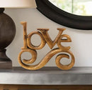 Decozen Gifts for Mom - Wooden Love Letters Sculpture - Mother's Day Birthday Gifts, Home, Office, Living Room, Shelf, Fireplace, Farmhouse, Tabletop, Boho and Mantle Decor - Mothers Day Decorations by CozyNest Decor