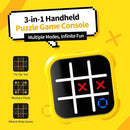 Tic Tac Toe Game, 3-in 1 Electronic Handheld Game Console, Road Trip Activities for Kids - Juegos para Niños - Ideal Gifts for Kids and Adults by TinyTreasures Baby Boutique