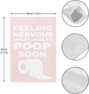 Feelingss Nervous Might Have To Poop Soon Funny Saying Quotes Garden Flag 12x18 Double Sided Funny Yard Decor for Yard by GreenHaven Gardens