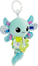 Lamaze Clip On Car Seat and Stroller Toy - Alise The Axolotl - Crinkle Car Seat Toys and Stroller Toys - Sensory Toys for Babies - Travel Toys for Car - Infant Toys Ages 0 Months and Up by TinyTreasures Baby Boutique
