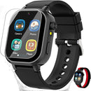 Waterproof Smart Watch for Kids Boys Ages 5-12 with 39 Games, HD Camera, Video, Music, Habit Tracking, Alarm, Pedometer, Kids Smart Watch Chrismars Birthday Gift for Boys Age 5 6 7 8(Black) by TinyTreasures Baby Boutique