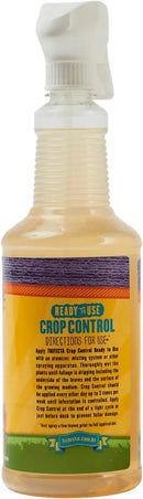 Trifecta Crop Control Ready to Use Maximum Strength Natural Pesticide, Fungicide, Miticide, Insecticide, Help Defeat Spider Mites, Powdery Mildew, Botrytis and Mold on Plants 32 OZ Size by GreenHaven Gardens