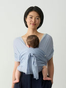 Konny Baby Carrier Flex AirMesh with Head Support- Adjustable, Easy to Wear Baby Wrap Sling, Perfect for Newborn Babies Essentials up to 44 lbs (M-4XL) -Wood Rose by TinyTreasures Baby Boutique