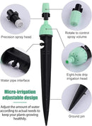 Kalolary 1/4 Inch Drip Irrigation Emitters, 20PCS Micro Spray Irrigation Drippers for 4/7mm Tube Adjustable 360 Degree Water Flow Sprinklers Garden Irrigation Sprayer for Potted Plants Watering System by GreenHaven Gardens