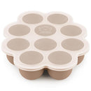 KeaBabies Silicone Food Freezer Trays with Lid, 2oz x 10 Pods Baby Food Storage Containers, Easy Puree Meal Prep, Breast Milk Silicone Freezer Molds, Dishwasher, Microwave Safe,BPA-Free(Chai Latte) by TinyTreasures Baby Boutique