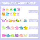 148Pcs Luminous Mini Resin Animals, Tiny Ducks Glow in The Dark Dolphins Dinosaurs Mushrooms 4 Combination Resin Set, Miniature Figures for Garden Decoration Aquarium Home Party Decor by GreenHaven Gardens