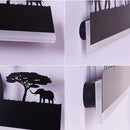 LED Wall Sconce Lamp Indoor Wall Mounted Light Up and Down Rustic Wall Light Animal Wall Lamp for Farmhouse Living Room Bedroom Cabinet Porch, 12W (Elephant) by CozyNest Decor