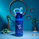 Zak Designs Harmony Sonic the Hedgehog Water Bottle for Travel or Home, 20oz Recycled Stainless Steel is Leak-Proof When Closed and Vacuum Insulated with Straw Lid and Carry Handle (Sonic & Friends) by TinyTreasures Baby Boutique