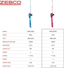 Zebco Youth 29-Inch Floating Spincast Reel and Fishing Rod Combo, Size 20 Reel, Pre-Spooled with 6-Pound Cajun Line by TinyTreasures Baby Boutique